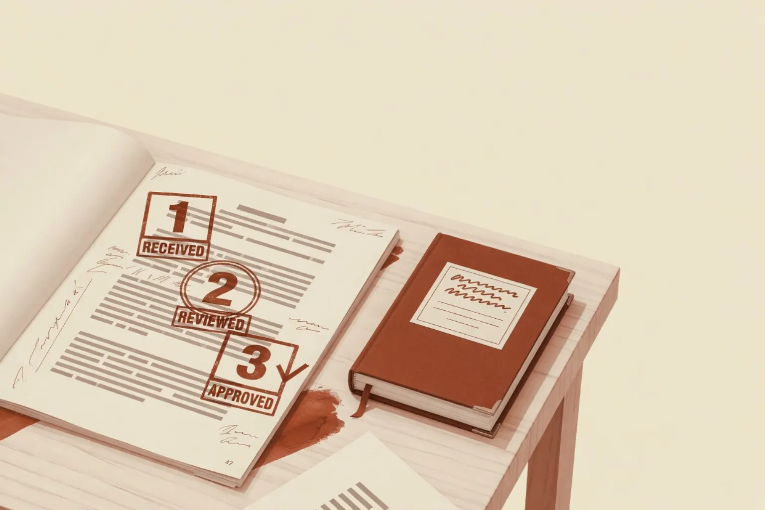 One manuscript connected to trim, image, metadata, table of contents, and preflight checks
