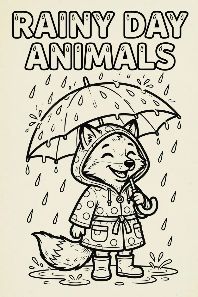 Rainy Day Animals